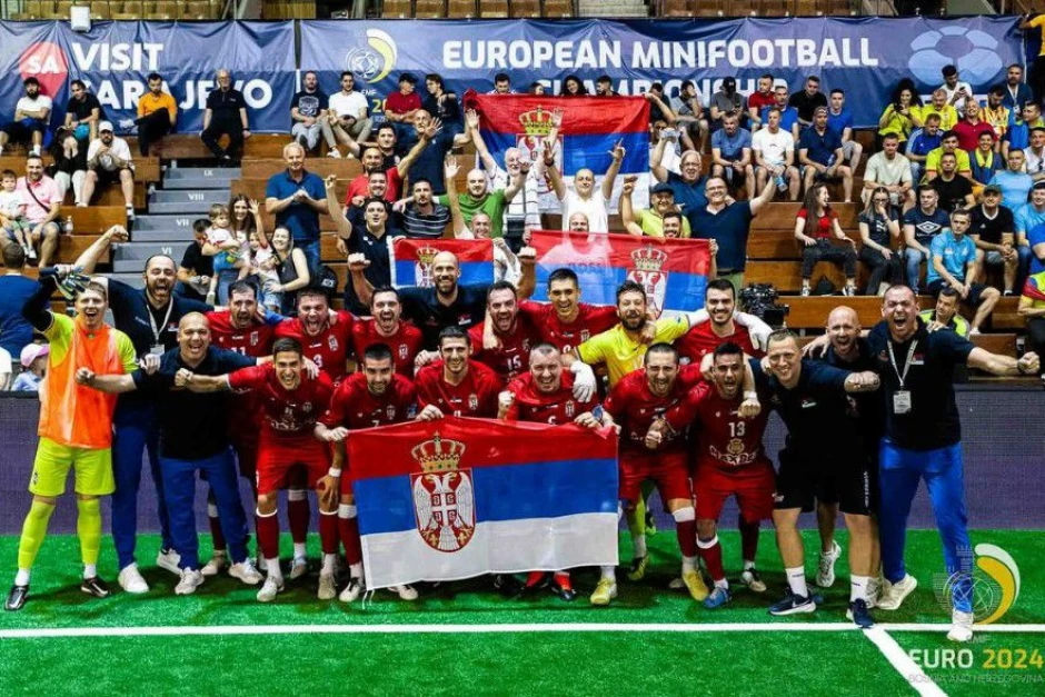 Srbija šampion Evrope!